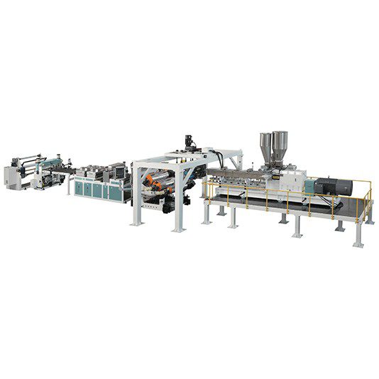 Twin-Screw PET/PLA Sheet Extruder